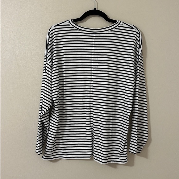 AYR The French Fry Long Sleeve Tee Black & White Piano Stripe Size XL - Picture 5 of 11